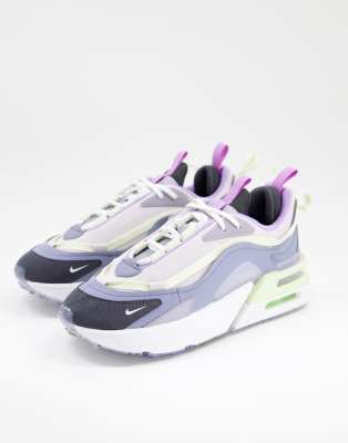 Nike Air Max Furyosa trainers in purple and grey