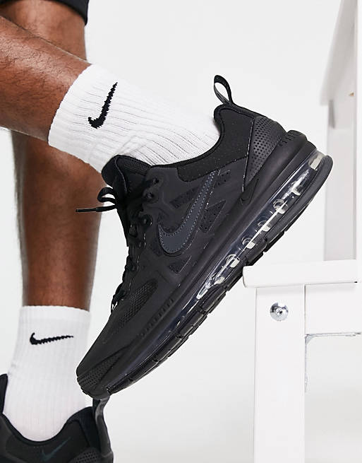 asos.com | Nike Air Max Genome sneakers in black