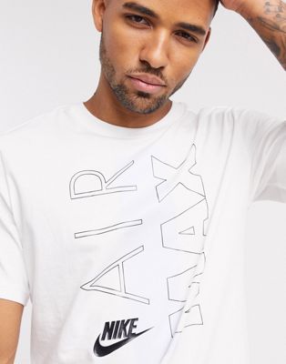 Nike Air Max graphic t-shirt in white 