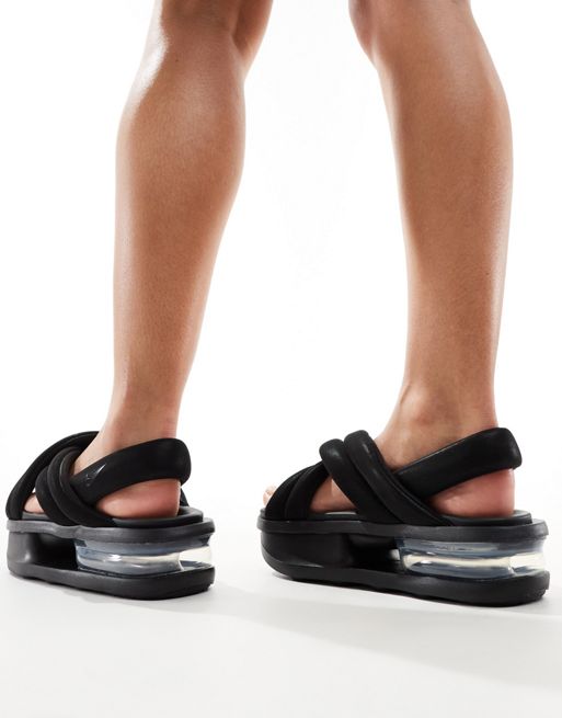 Nike Air Max Isla sandals in black