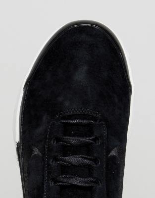 nike air max jewell premium ponyskin trainers in black
