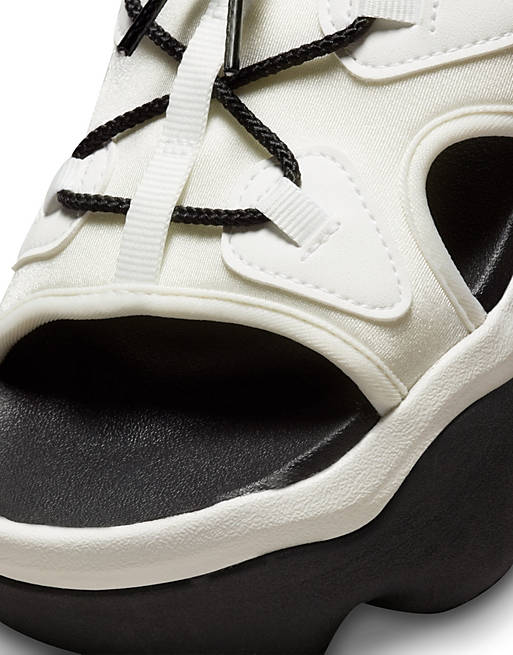 Nike Air Max Koko SDC sandals in summit white/black
