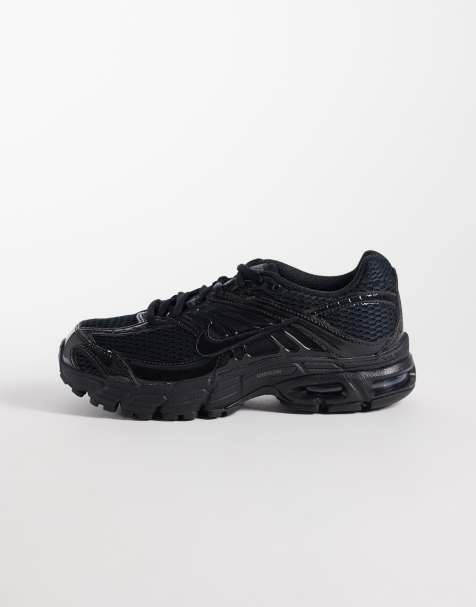 Nike Air Max Moto 2K baskets noires et argent métallisé - view 1