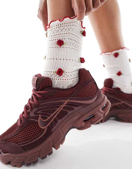 Nike – Air Max Moto 2K – Bordowe buty sportowe, 3 z 5