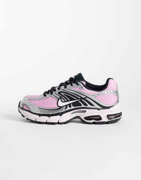 Nike – Air Max Moto 2K – Rosa och metalliska träningsskor - view 1