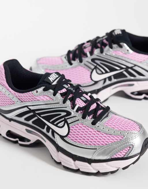 Nike – Air Max Moto 2K – Rosa och metalliska träningsskor, 4 av 5