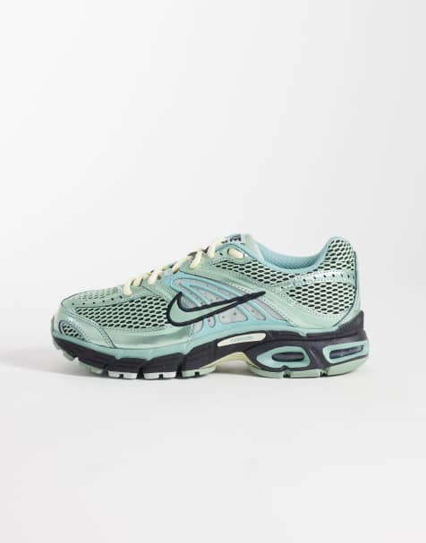 Nike Air Max Moto 2K sneakers in black and metallic silver  - view 1