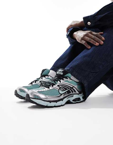 Nike Air Max Moto 2K sneakers in black and silver - view 1