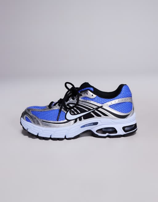 Nike Air Max - Moto 2K - Sneakers in blauw en metallic zilver, 2 van 5