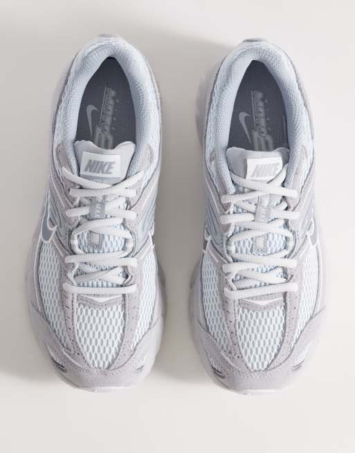 Nike - Air Max Moto 2K - Sneakers in camoscio grigie e argento , 3 di 5