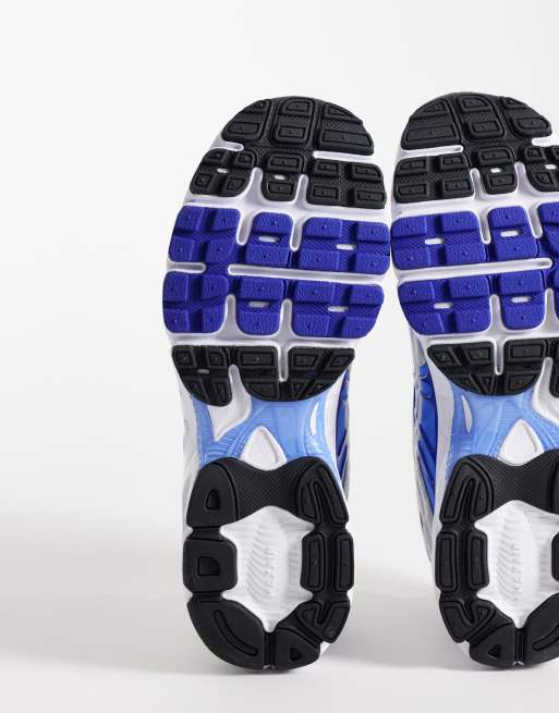 Nike Air Max Moto 2K sneakers in white and blue, 4 of 5