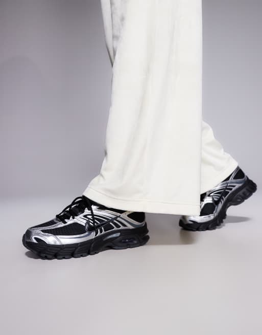 Nike Air Max - Moto 2k - Sneakers in zwart en zilver metallic, 2 van 5