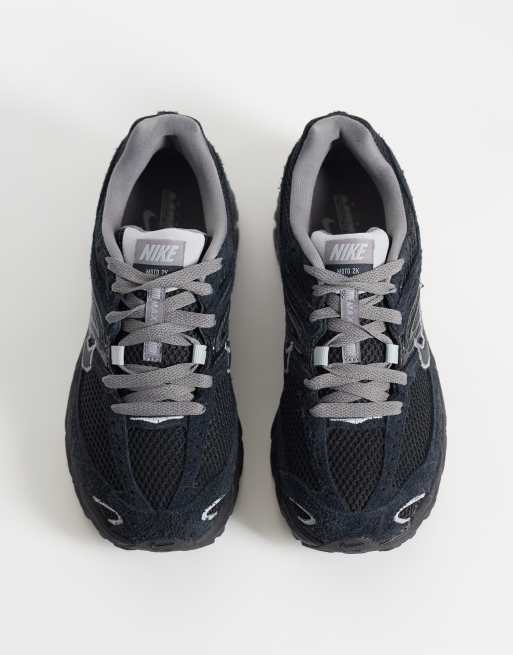 Nike Air Max Moto 2K suede mix trainers in black, 2 of 5