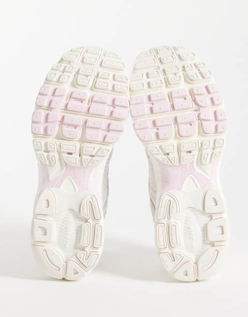 Nike Air Max Moto 2K suede mix trainers in light brown & pink, 5 of 5