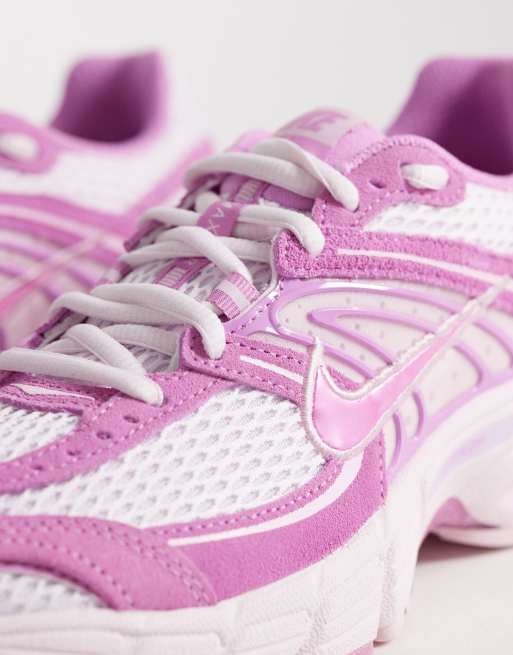 Nike Air Max Moto 2K suede trainers in pink foam, 4 of 5