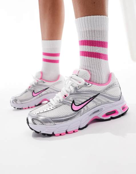Nike Air – Max Moto 2K – Unisex-Sneaker in Weiß und Rosa - view 1