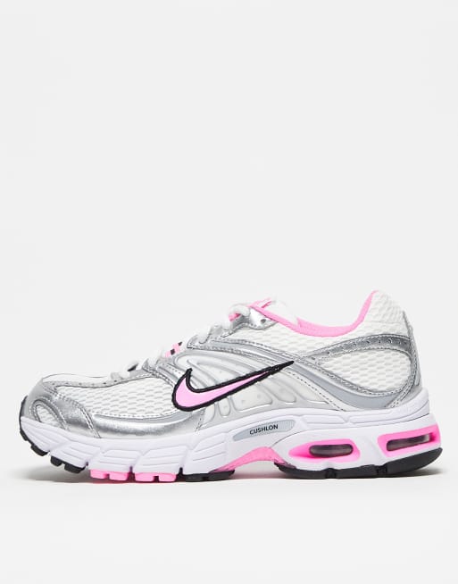 Nike – Air Max – Moto 2K – Vita och rosa sneakers i unisex-modell, 2 av 4