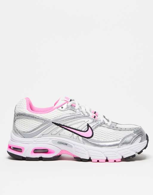 Nike – Air Max – Moto 2K – Vita och rosa sneakers i unisex-modell, 3 av 4