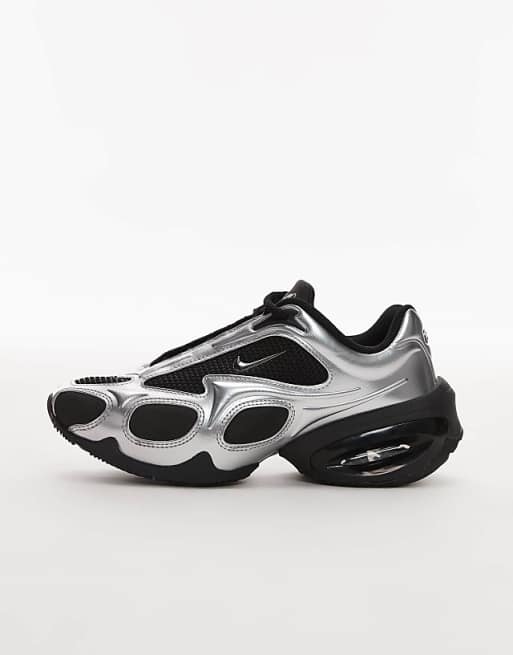 Nike Air Max Muse sneakers in black and silver | ASOS Nike Air Max Muse sneakers in black and silver | ASOS
