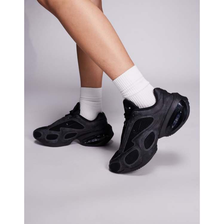 Nike Air Max Muse sneakers in dark gray and silver | ASOS