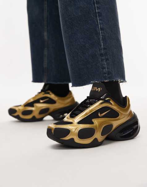 Nike Air Max Muse sneakers in gold - view 1