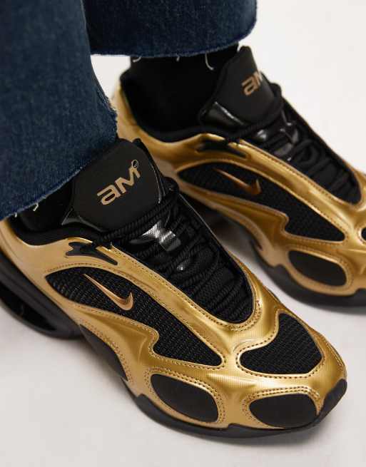 Nike Air Max Muse sneakers in gold, 3 of 5