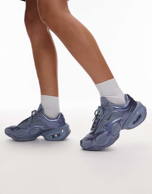 Nike Air Max Muse sneakers in gray & metallic silver | ASOS
