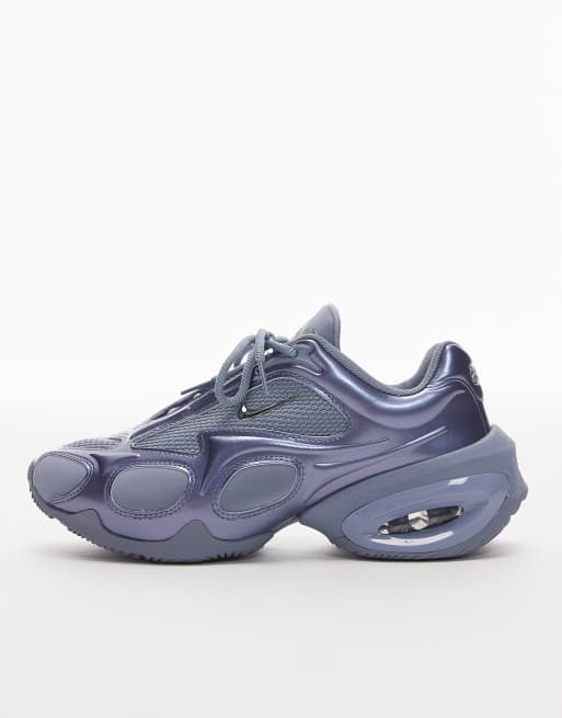 Nike Air Max Muse sneakers in gray & metallic silver