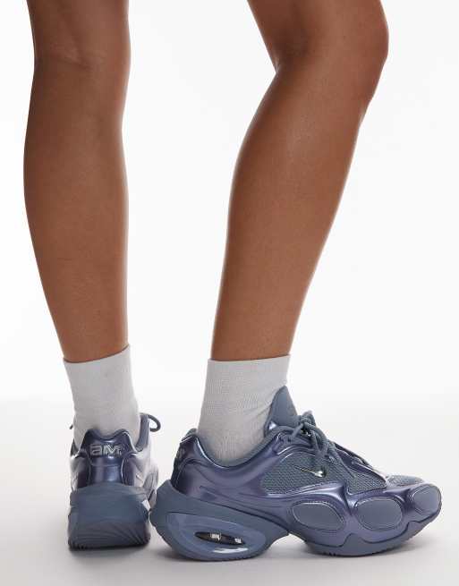 Nike Air Max Muse sneakers in gray & metallic silver | ASOS
