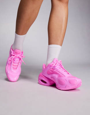 Nike Air Muse Mesh Trainers In Pink