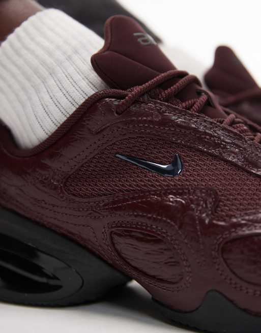 Nike Air Max Muse trainers in burgundy, 4 of 5