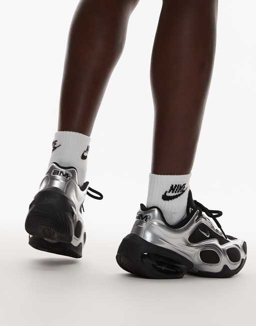 Nike – Air Max – Muse – Unisex – Svarta och silvermetalliska sneakers, 3 av 5