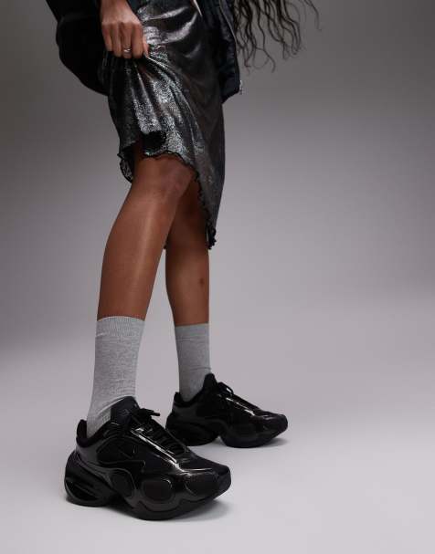 Nike Air Max Muse unisex trainers in triple black - view 1