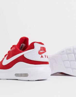Nike Air - Max Oketo - Sneakers rosse e bianche | ASOS