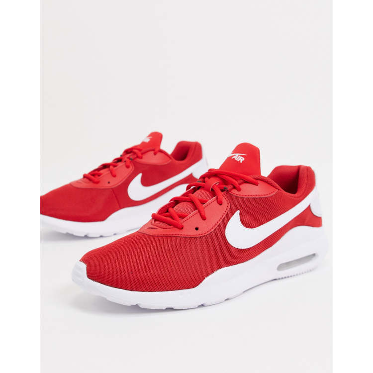 Nike air max oketo women's running shoes red sale