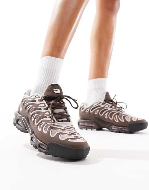 Nike Air Max Plus Drift sneakers in brown and off white - view 1