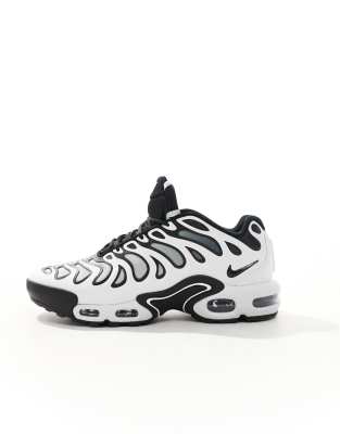 Nike Air Max Plus Drift sneakers in white and black | ASOS