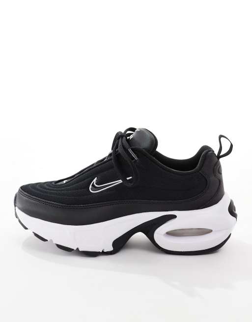 Nike Air Max Portal sneakers in black and white