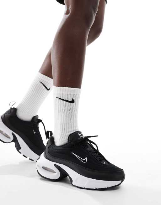Nike Air Max Portal sneakers in black and white