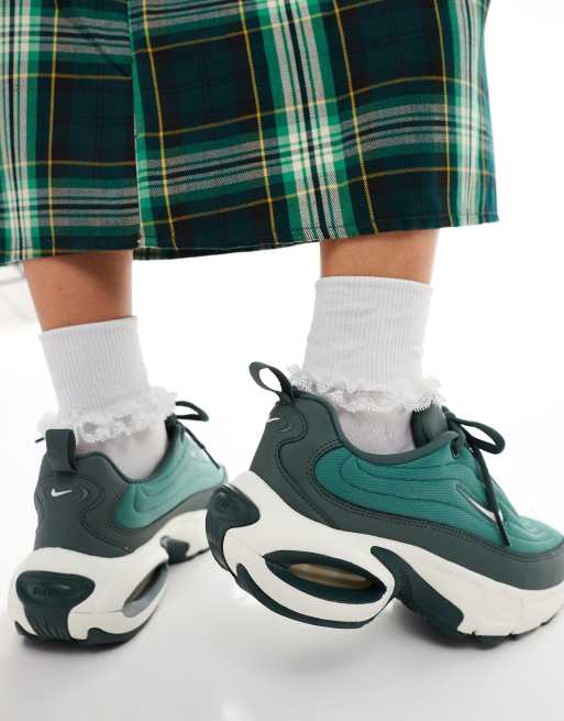 Nike Air Max Portal sneakers in green and white