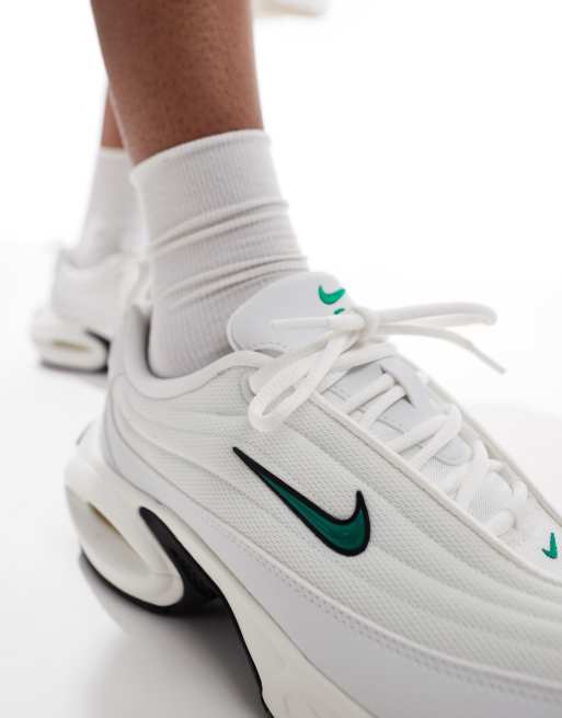 Nike Air Max Portal sneakers in white and green | ASOS
