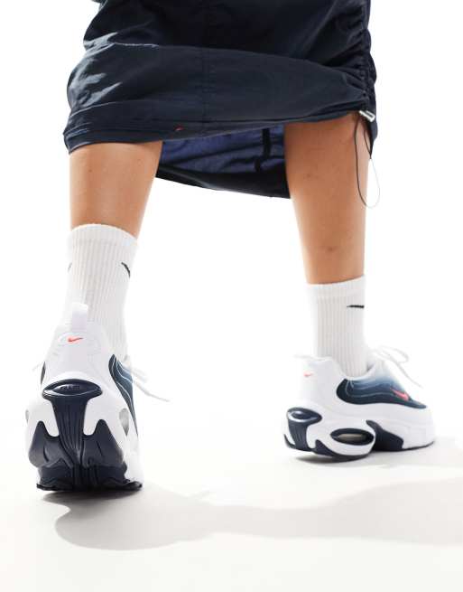 Nike Air Max Portal sneakers in white and navy