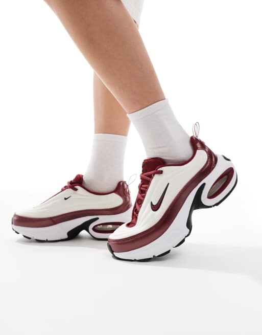 Nike Air Max Portal sneakers in white and red