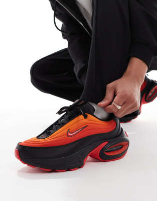 Nike - Air Max Portal - Unisex-Sneaker in Orange und Schwarz