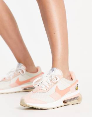 nike air pink white
