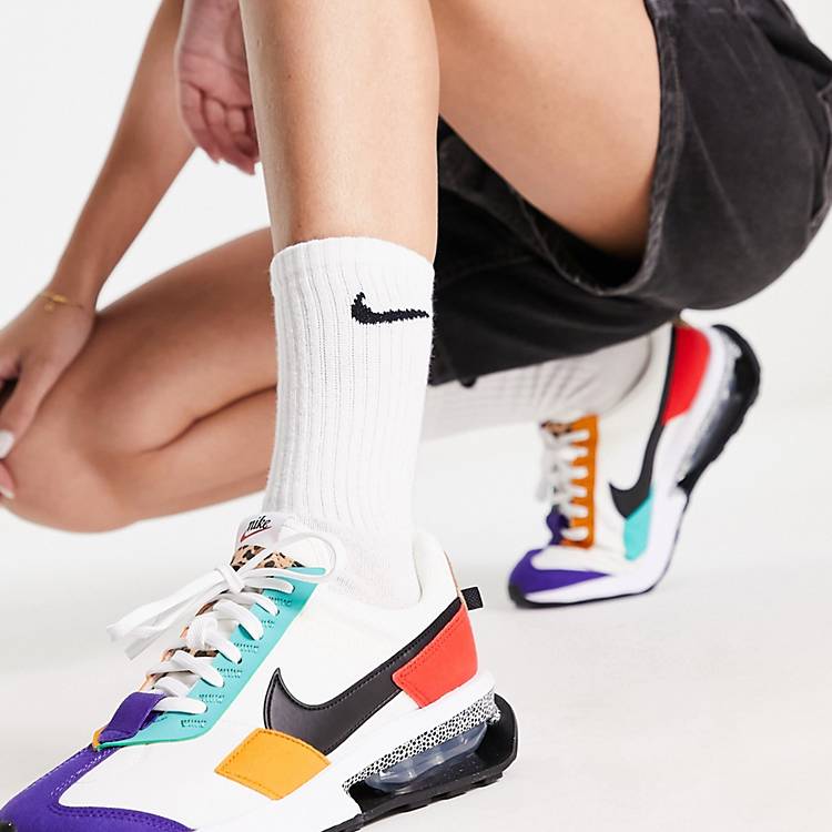 detectie Chromatisch veiling Nike - Air Max - Pre-Day SE - Sneakers in een mix van wit en felle kleuren  | ASOS