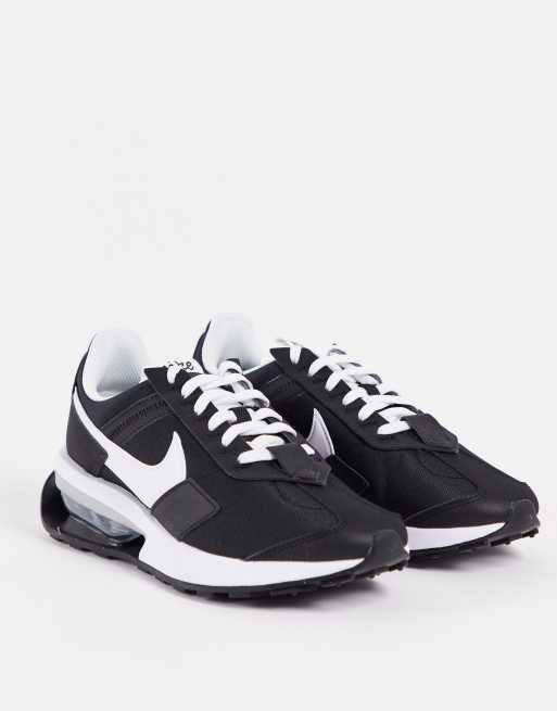 Nike Max Pre-Day in black, white metallic silver ASOS