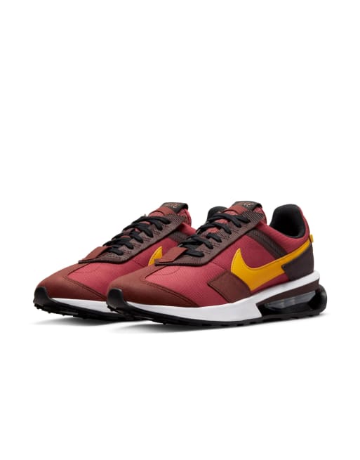 red and yellow nikes