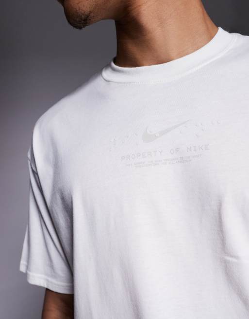 Nike Air Max print T-shirt in white, 5 of 5