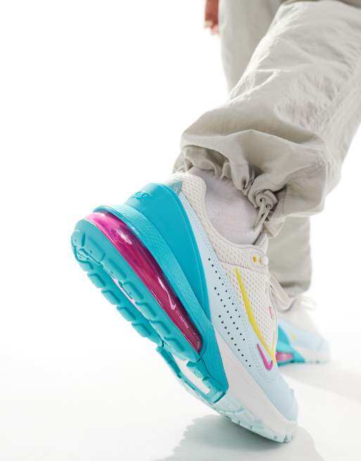 Pink and blue air maxes hotsell